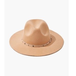 Wide-Brim Felt Fedora